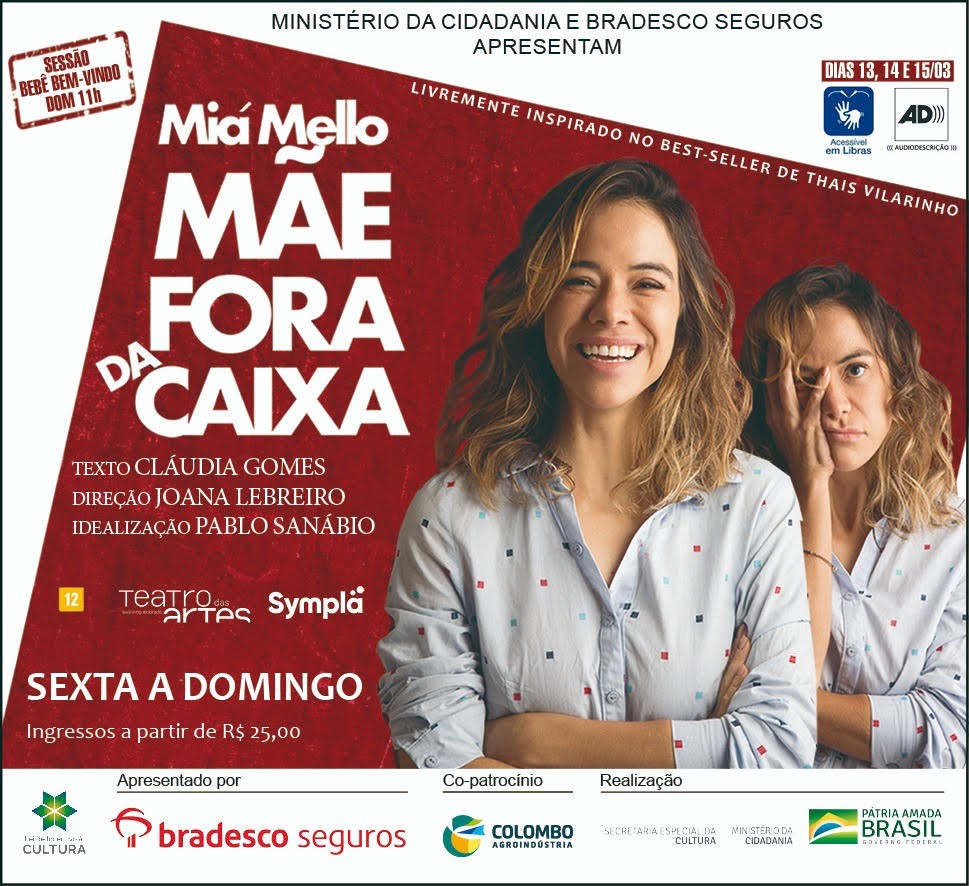 Flyer Mãe Fora Da Caixa